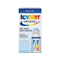 Icy Hot Original Medicated Pain Relief Liquid with No Mess Applicator, 2.5 Fluid Ounces