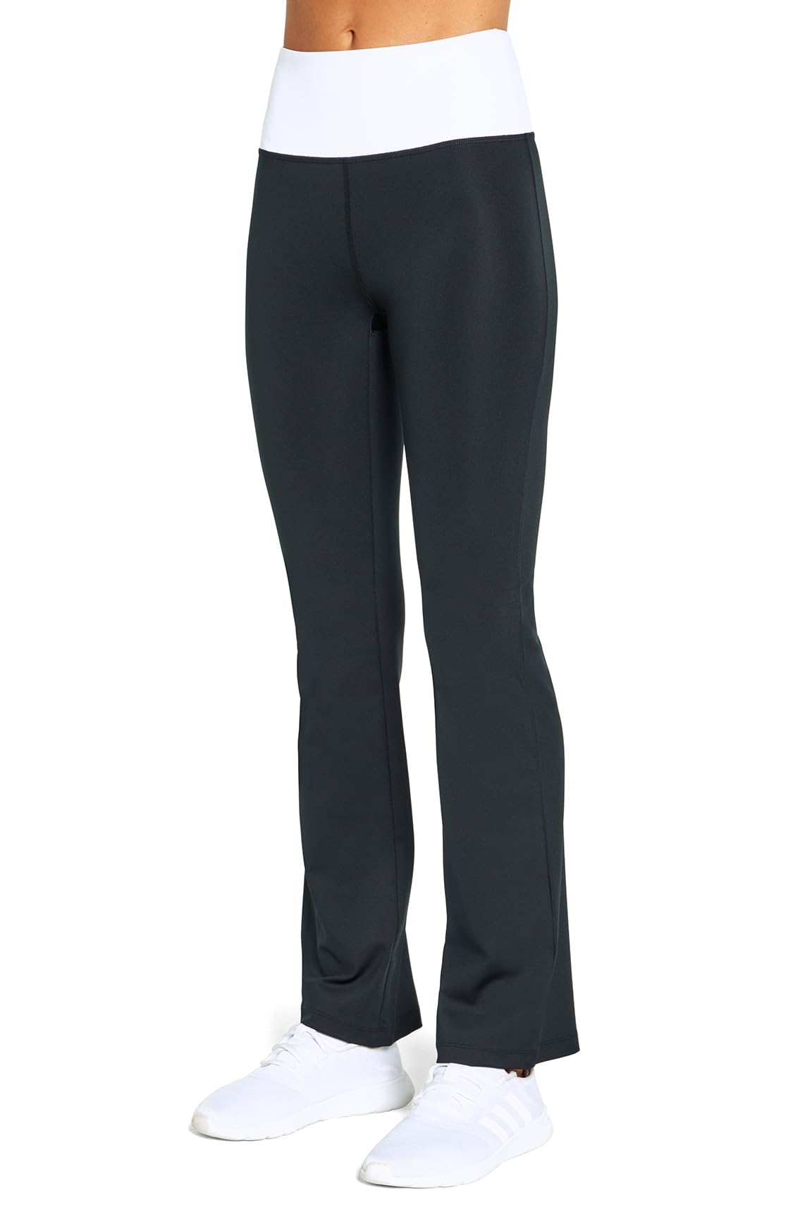 Bally Total Fitness Women's Colorblock High Rise Flare Pant