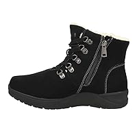 Propet Womens Demi Snow Casual Boots Ankle - Black