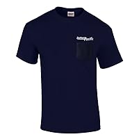 Daylight Sales Southern Pacific Speed Lettering Logo Embroidered Pocket Tee [p76]