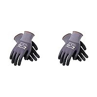 MaxiFlex PIP 34-874/S Maxi Flex Ultimate 34874 Foam Nitrile Palm Coated Gloves, Gray, Small (Pack of 12) PIP 34-874/XXL Maxi Flex Ultimate 34874 Foam Nitrile Palm Coated Gloves, Gray, XXL