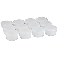 Doshisha HS-19MAZ Ice Maker Cup M, Set of 12, White