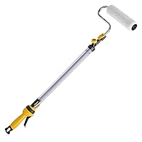 Wagner Spraytech 2419329 PaintStick EZ Roller Paint Roller, Long Handle Extension Roller for Painting Interior Walls and Ceilings
