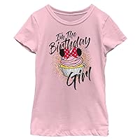 Fifth Sun Disney Mouse Minnie Cupcake Girls Short Sleeve Tee Shirt