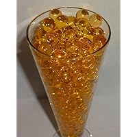 Gold Water Beads Vase Fillers for Use with LED Water Submersible Lights,Tea Lights & Floating Candles
