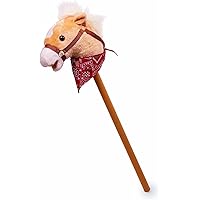 Wooden Toys Small Foot Toys Hobby Horse Rocky with Sound Designed for Children Ages 3+ Years (4151)
