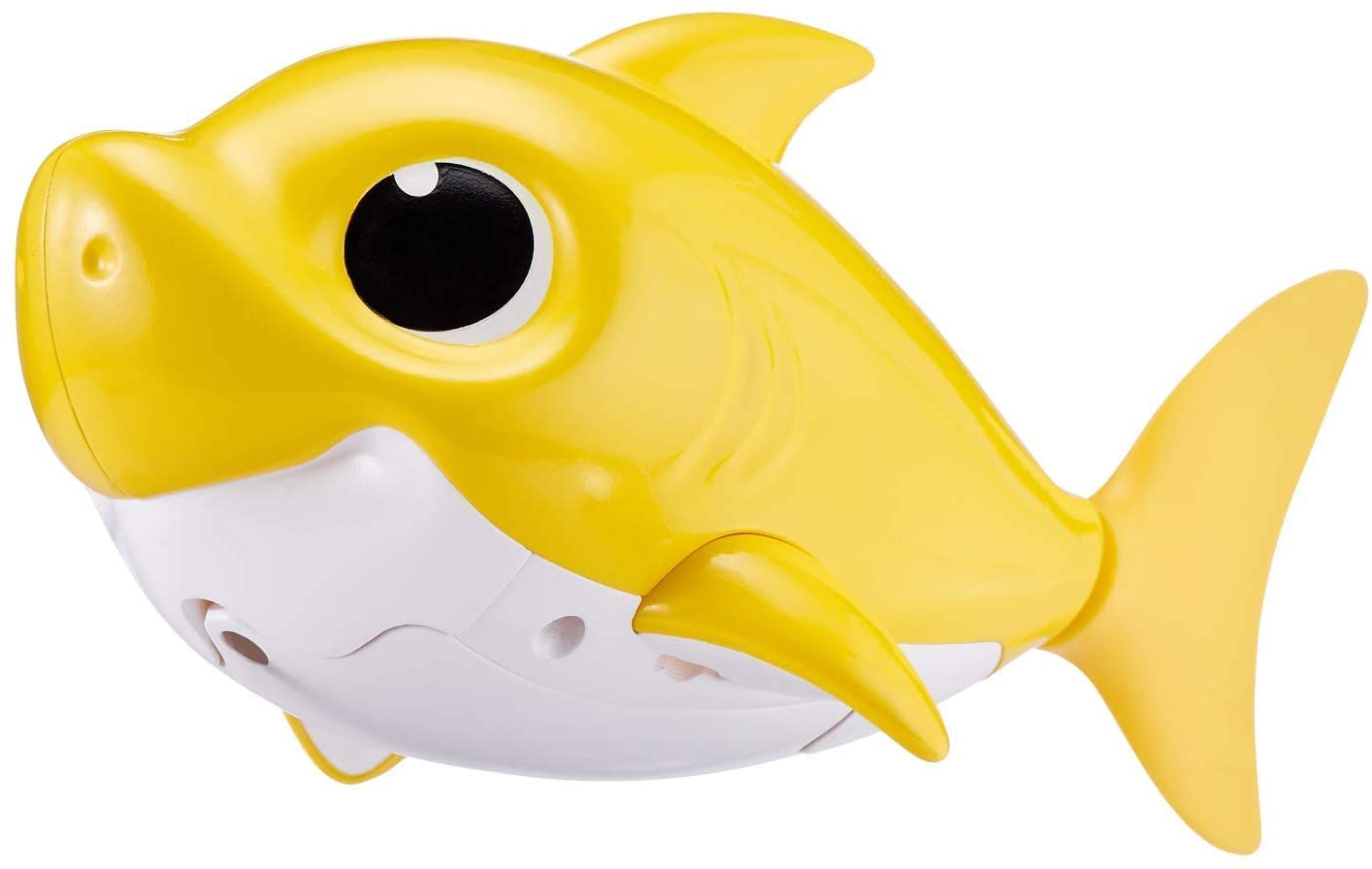 Robo Alive Junior Baby Shark Battery-Powered Sing and Swim Bath Toy by ZURU - (Yellow)
