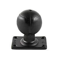 Ram Mount 2 x 3-Inch Base with 2 1/4-Inch Diameter Ball, Black