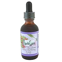 Herb Lore After Birthing Ease Tincture 2 fl oz - Alcohol Free - Postpartum Drops to Ease Afterbirth Contractions with Black Haw, Cramp Bark, Motherwort & Blue Cohosh
