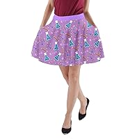 CowCow Womens A-line Pocket Skirt Mathematics Formula Chemistry School Mrs Frizzle Space Swing Skater Skirt