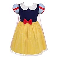 Dressy Daisy Princess Dress Up Clothes Halloween Fancy Party Tulle Skirt Summer Outfit for Baby & Toddler Girls