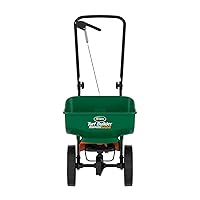 Turf Builder EdgeGuard Mini Broadcast Spreader for Seed,Fertilizer,Salt,Ice Melt, Holds up to 5,000 sq.ft. Product