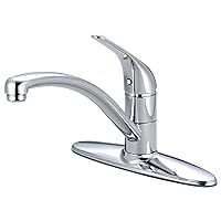 2LG160H-BN Single Handle Kitchen Faucet, PVD Brushed Nickel Finish