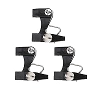 3pcs/Set(Hole Diameter 2mm/3mm/4mm) Heavy Tension Flat Line Release Clips for Kites Fishing Clips Downriggers Lines Clips