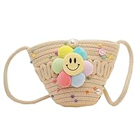 Cotton Tote Bags Hand-Woven Purses and Handbags for Women Ladies Shoulder Bags Pearl Crossbody Bags for Women