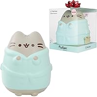 Hamee Pusheen in Robe Slow Rising Cute Jumbo Squishy Toy (Scented) [Birthday Present, Party Favors, Gift Basket Filler, Stress Relief] for Children and Adults for Him for Her Office Desk Accessory