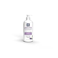 Kiss My Face Goat Milk Hand & Body Lotion - Lavender & Jasmine Lotion with Goat Milk - 16 Ounce Bottle with Pump (Lavender & Jasmine, Pack of 1)