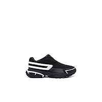 Diesel Y03218P5700 Men's PU Mesh Zip Sneakers