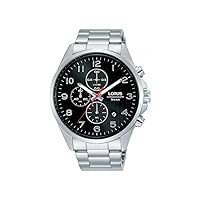 Lorus Sport Man Mens Analog Quartz Watch with Stainless Steel Bracelet RM379FX9