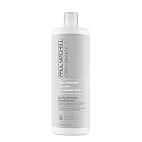 Paul Mitchell Clean Beauty Scalp Therapy Conditioner, Gently Conditions + Cools All Hair Types, Especially Dry, Oily + Sensitive Scalps, 33.8 oz.