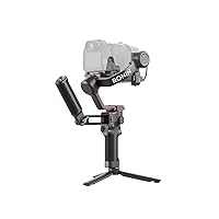 DJI RS 3 Combo, 3-Axis Gimbal Stabilizer for DSLR and Mirrorless Camera for Canon/Sony/Panasonic/Nikon/Fujifilm, 3 kg (6.6 lbs) Payload, Automated Axis Locks, 1.8