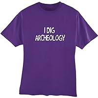 I Dig Archeology Custom Adult T-Shirt