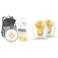 Medela Breast Pump | Swing Maxi Double Electric | Portable Breast Pump | USB-C Rechargeable & Hands-Free Collection Cups, Compatible with Freestyle Flex, Pump in Style with MaxFlow