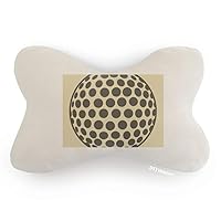 Golf Sport Simple Geometry Pattern Car Trim Neck Decoration Pillow Headrest Cushion Pad