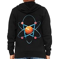 Atom Design Kids' Full-Zip Hoodie - Cool Design Hooded Sweatshirt - Themed Kids' Hoodie