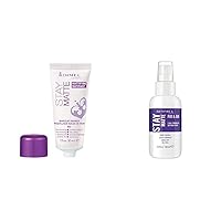 Rimmel Stay Matte Primer, 1 Ounce (1 Count), Makeup Primer, Refines Pores, Stops Shine, Smooths Skin and Rimmel Stay Matte Fix & Go 2-in-1 Primer & Setting Spray, Transparent (1 Count)