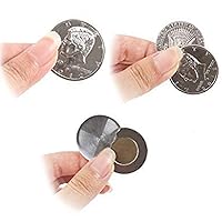 Magic Flipper Coin Half Dollar Coin Magic Tricks Professional Magician Props Close up Magic Stage Illusions