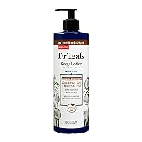 Dr Teal's Body Lotion, with Coconut & Essential Oils, 18 oz