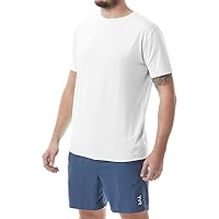 TYR Men's Short Sleeve Sun Protection Performance T-Shirt UPF 50+