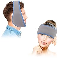 NEWGO Bundle of Jaw Ice Pack and Head Ice Pack Gray