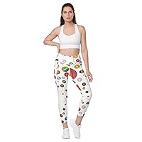 MD Abstractical No 260 Crossover Leggings with Pockets