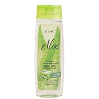 & Vitex Aloe 97 Ultra-Hydrating Aloe Shower Gel 400 ml Aloe Vera Gel, Rosehip, Sea Buckthorn, Green Tea, Calendula, Bamboo, Sage Leaf and Chamomile Extracts, Vitamins