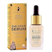 NN 24K Gold Face Serum With Niacinamide & Hyaluronic Acid, Dewy Primer For Face Make-Up For All Skin Types, Korean Skin Care For Unisex, 20ml