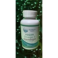 Vegan Omega-3 Dietary Supplement (60 softgels per Bottle)