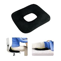 AOSSA Hemorrhoid Pillow Donut Butt Pillows for Sitting After Surgery Pressure Ulcer Bed Sore Cushions for Butt Medical Seat Lifting Cushion Pregnancy Postpartum Decubitus Perineal Tailbone Pain Pad