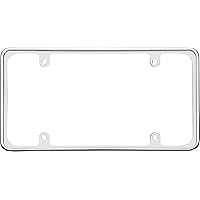 Cruiser Accessories 30630 Perimeter License Plate Frame, Chrome
