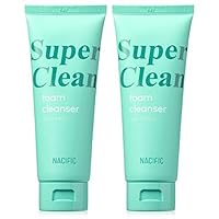 NACIFIC Super Clean Foam Cleanser 100ml / 3.4 fl oz*2Pcs