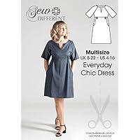 Ladies Sewing Pattern Everyday Chic Dress