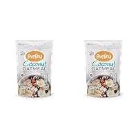 Avelina Coconut Instant Oats - With Real Shredded Coconut - 12.3 oz (Pack of 2)