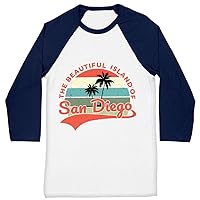 San Diego Baseball T-Shirt - Retro T-Shirt - Palm Tree Tee Shirt