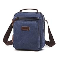 New Unisex Bag Single Shoulder Messenger Bag Solid Color Zipper Handbag Fashion Casual Canvas Bag Wholesale