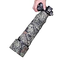 Camouflage Lens Coat for Nikon Z 180-600mm F/5.6-6.3 VR Waterproof and Rainproof Lens Protective Cover Z180-600 Lens Cover (Pine Camouflage)