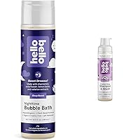 Hello Bello Baby Bubble Bath & Shampoo Bundle - Sleep Sweet & Lavender Scents, Gentle Formulas, 10 fl oz Bottles