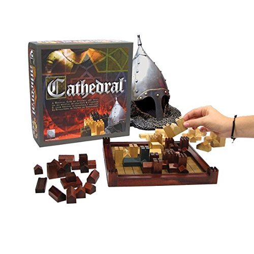 Cathedral Wood Strategy Tabletop Board Game Classic