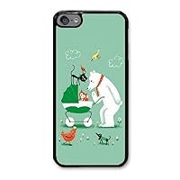 Personalize iPod Touch 6 Cases - Animal Illustrations Hard Plastic Phone Cell Case for iPod Touch 6
