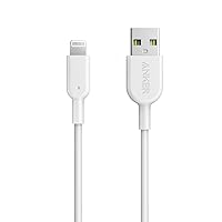 Anker Powerline II Lightning Cable, [3ft MFi Certified] USB Charging/Sync Lightning Cord Compatible with iPhone SE 11 11 Pro 11 Pro Max Xs MAX XR X 8 7 6S 6 5, iPad and More